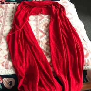 Red Infinity scarf 🧣